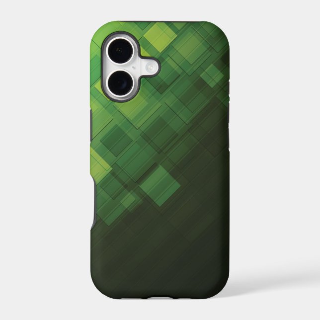 Green abstract technology design (Back)