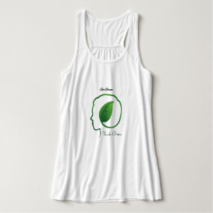 "Green Actions, Greater Tomorrows" motivational Singlet