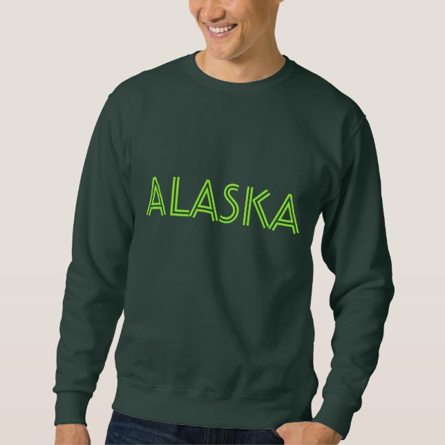 Green Alaska Sweatshirt (Front)