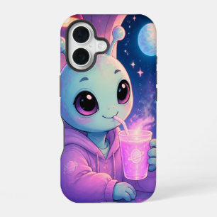 Green Alien Girl Is Here To Protect With An iPhone 16 Case