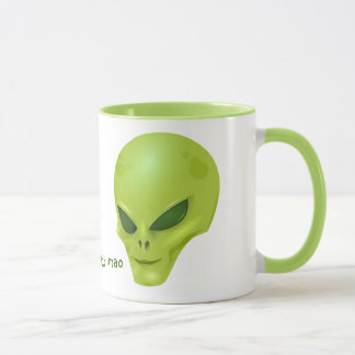 Green Alien Head Mug (ayy lmao)