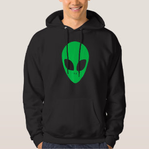 Green Alien I Dont Believe In Humans Alien Ufo Be Hoodie