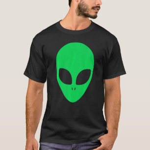 Green Alien I Dont Believe In Humans  Alien Ufo Be T-Shirt