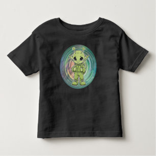 Green Alien Toddler T-Shirt