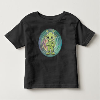 Green Alien Toddler T-Shirt