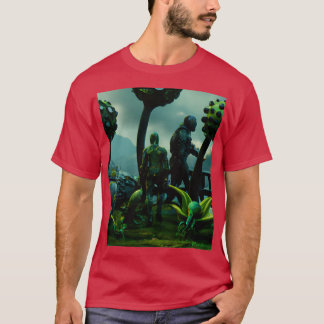 green aliens T-Shirt