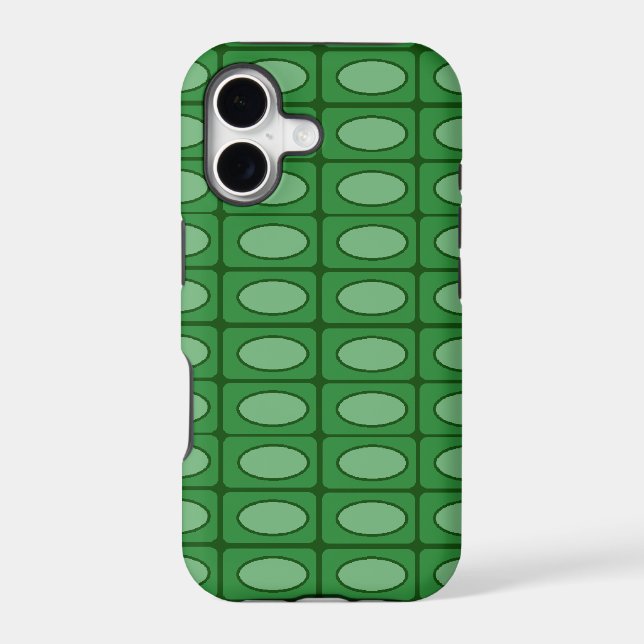 Green alligator skin pattern (Back)