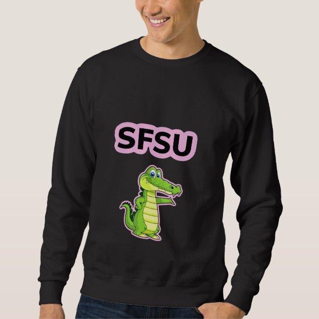 Green Alligator Sweatshirt (Front)