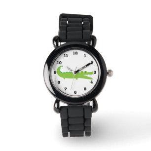 Green Alligator Watch