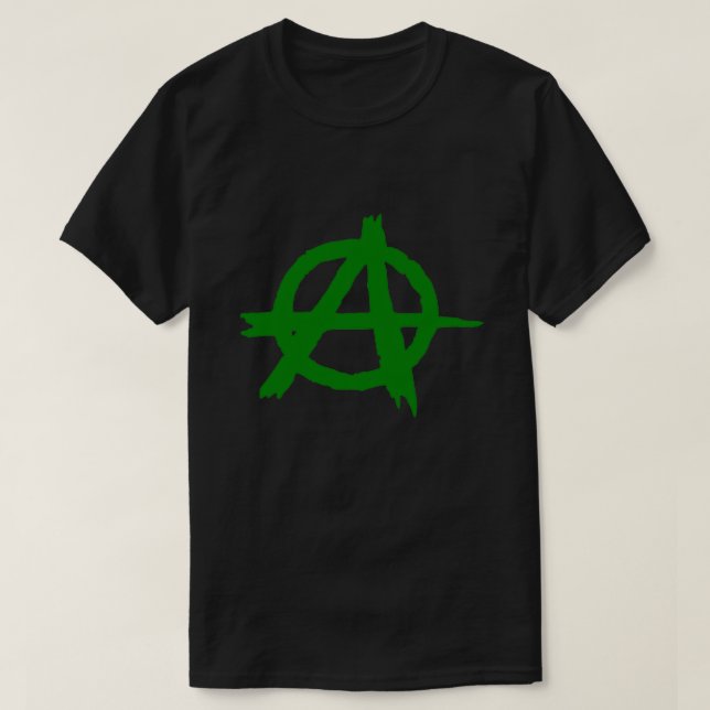 Green Anarchism A T-Shirt (Design Front)