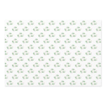Green and Beige Wrapping Paper | Elegant Christmas