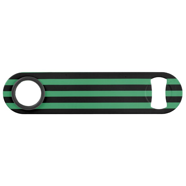 Green and black candy stripes (Back Horizontal)
