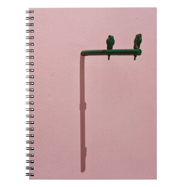 GREEN AND BLACK METAL TOOL NOTEBOOK (Front)