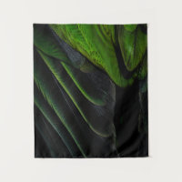 Green and black plaid textile