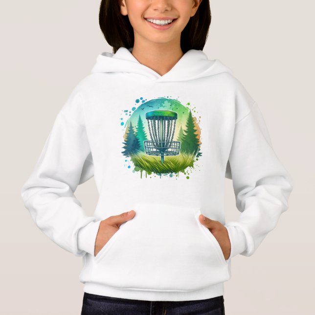 Green and Blue Disc Golf Themed (Front)
