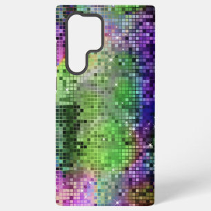 Green And Blue Disco Glitter & Sparkles Print Samsung Galaxy Case