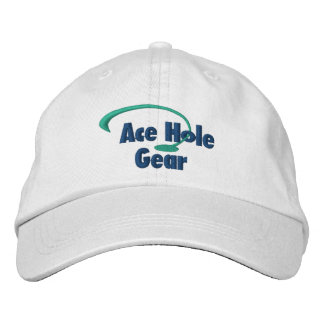 Green and Blue Logo Embroidered Hat