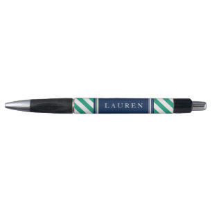 Green and Blue Stripes Pattern