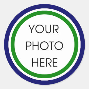 Green and Blue Template Stickers