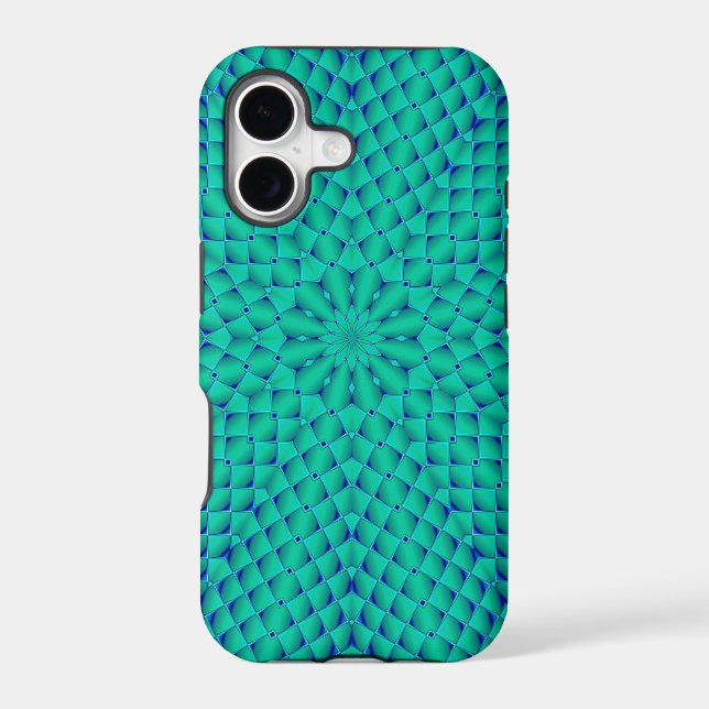 Green and Blue Waves (Back)
