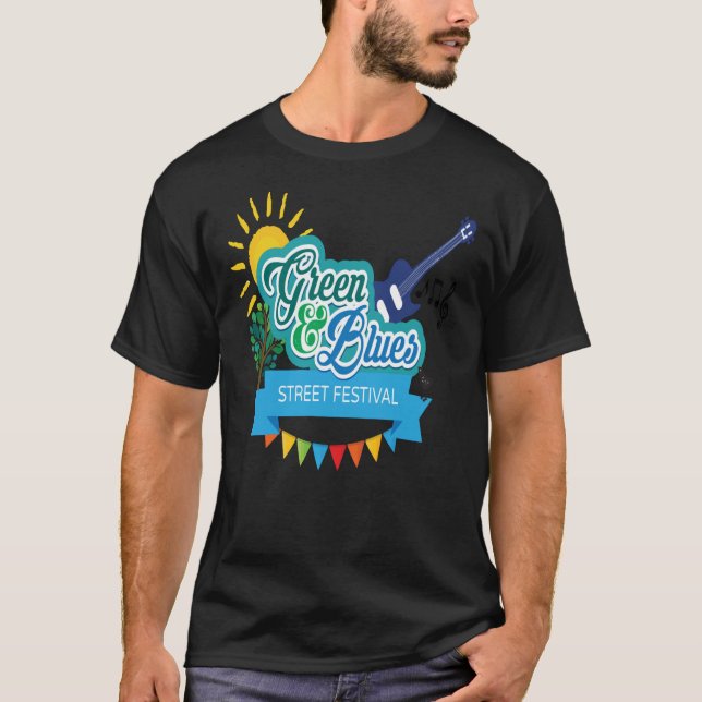 GREEN AND BLUES MUSIC FESTIVAL Classic T-Shirt (Front)