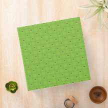 Green and Brown Half Circle Plaid Pattern