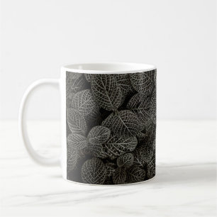 GREEN AND BROWN PINE CONES COFFEE MUG