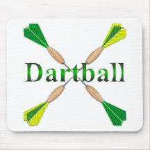 Green and Gold Dartball Darts