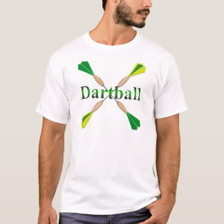 Green and Gold Dartball Darts T-Shirt