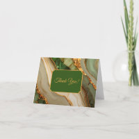 Green And Gold Marble Pattern