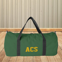 Green and Gold School Colours and Letters