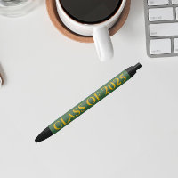 Green and Gold School Colours Class Year