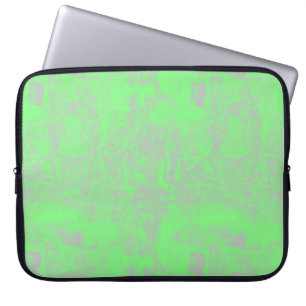 green and gray marble laptop sleeve