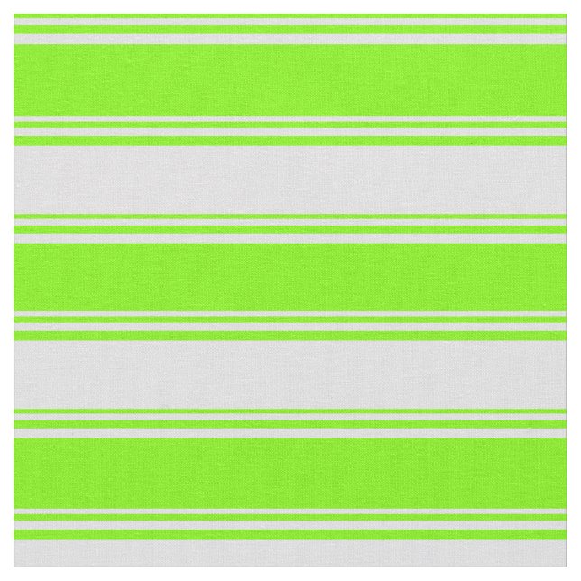 Green and Lavender Pattern Fabric (Close Up)