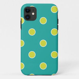 Green and Lime Polka Dots Case-Mate iPhone Case