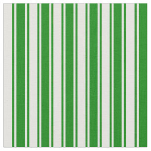 Green and Mint Cream Coloured Pattern Fabric