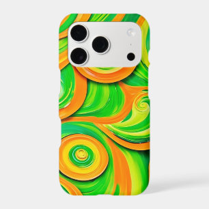 Green and Orange Spiral