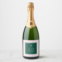 Green and pink Stripe Tennis Bachelorette elegant
