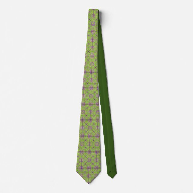 Green and Pink Tie (Front)