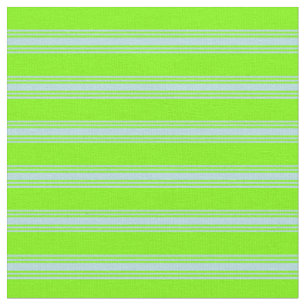 Green and Powder Blue Lined/Striped Pattern Fabric
