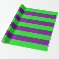 Green and Purple Awning Stripes
