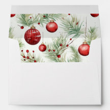 Green and Red Christmas Patterns - 