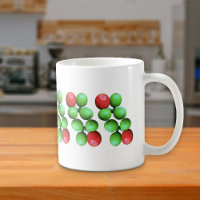 Green and Red Coffee Beans | Mug