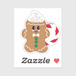 Green And Red Gingerbread Mug