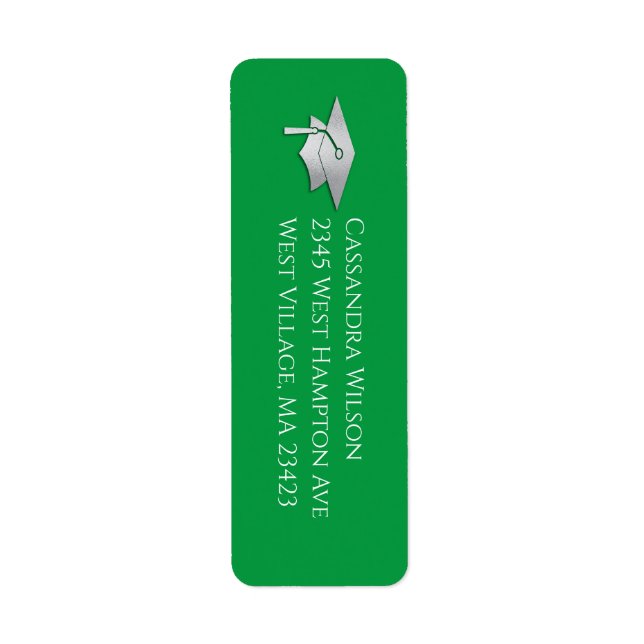 Green and Silver Graduation (Front)