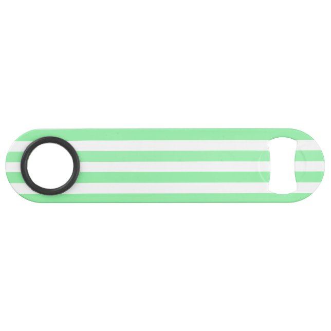 Green and white candy stripes (Back Horizontal)