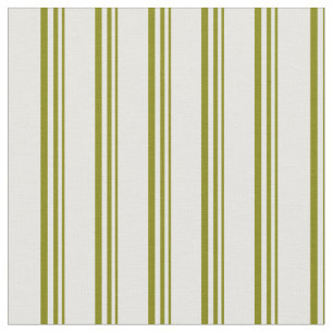 Green and White Coloured Lined/Striped Pattern Fabric