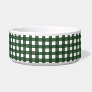 Green and White Gingham