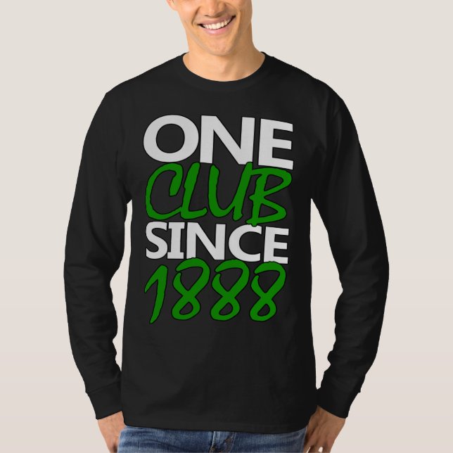 Green and White Glasgow Since 1888 T-Shirt (Front)