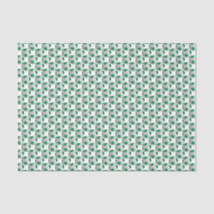 Green and White Soccer Ball Tissue Paper